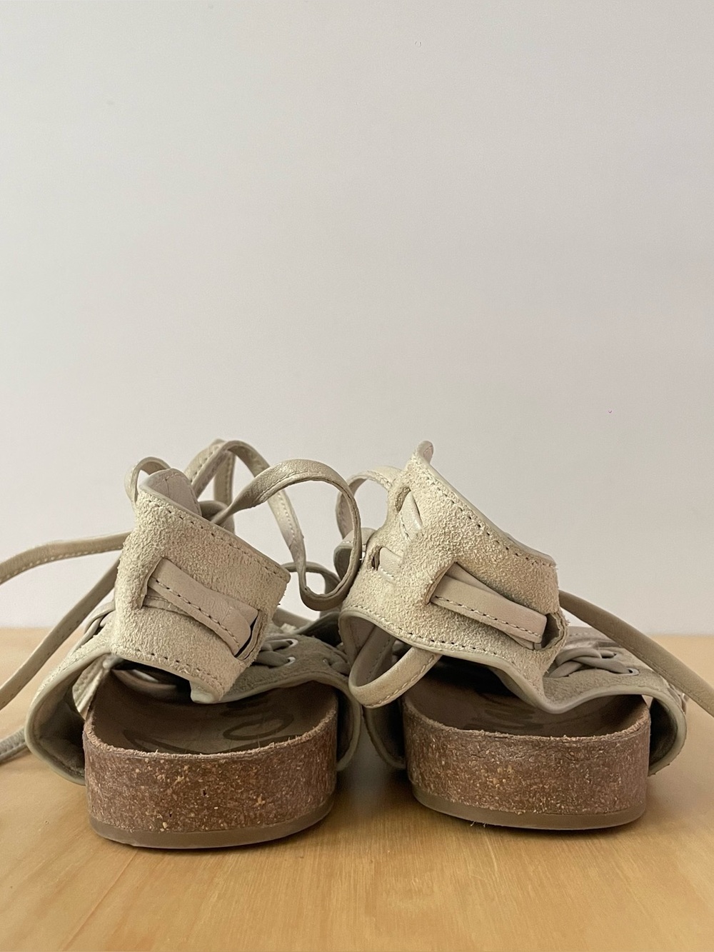Sam Edelman Kyra fringe lace-up sandals | US 6M - Picture 4 of 9
